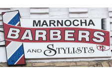 Logo for Marnocha Barbers & Stylists Logo for Marnocha Barbers & Stylists