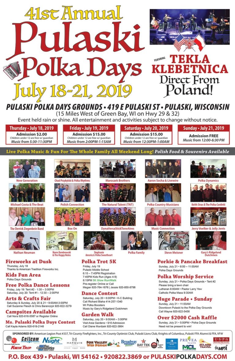 Polka Days Pulaski Area Chamber